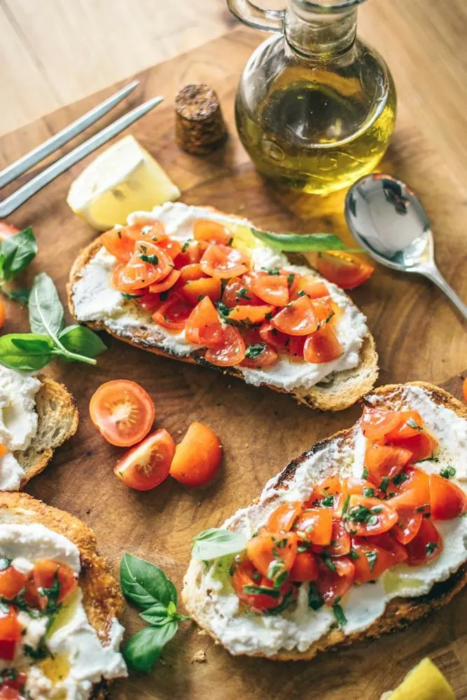 Tomato bruschetta