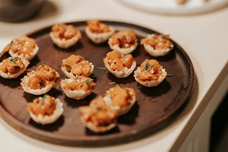 Shrimp tartlets